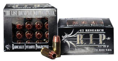 863552000023__88587 G2 RIP 45 ACP, 162gr, HollowPoint 20rd Box
