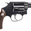 Smith & Wesson 36 J-Frame 38 Special +P, 1.88" Barrel, Blued Frame, Checkered Wood Grip, 5rd