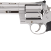 Colt Kodiak Revolver, Single/Double Action, 44 Magnum, 6" Ported Barrel, Stainless Steel Finish, Silver, Hogue Rubber Grips, 6rd