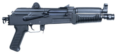 Arsenal SAM7K-44 7.62x39, 8.5" Threaded Barrel, Black, Milled Rec, Polymer Furniture, 5rd