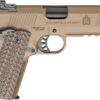 Springfield 1911 TRP 45 ACP, 4.25" Barrel, Coyote Brown Cerakote, G10 Grips, 3x7rd Mags